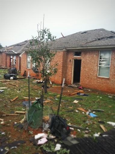 Tornado damage in Moore, Oklahoma